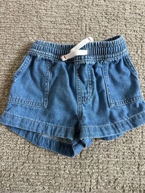 2-3 year old Mini Boden Denim Shorts